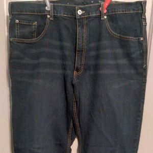 Falls Creek 42x32 Relaxed Stretch Jeans Dark Wash